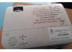 E-Learning kit to R.D. Khanolkar High School Math, Vengurla, Sindhudurg - Saunvardhan Pratishthan