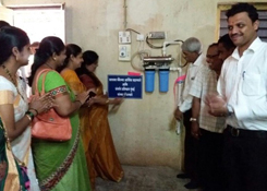Water purifier installation - Saunvardhan Pratishthan